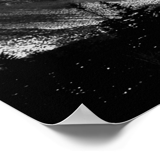 Moonrise over Franconia: Chief Seattle Poster (Hoek)