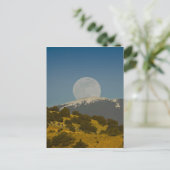 Moonrise over het Sangre de Cristo-gebergte, Briefkaart (Staand voorkant)