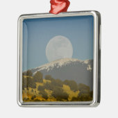 Moonrise over het Sangre de Cristo-gebergte, Metalen Ornament (Links)