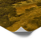 Moonrise over het Sangre de Cristo-gebergte, Poster (Hoek)