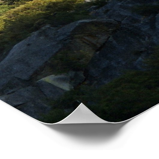 Moonrise over Kings Canyon Poster (Hoek)