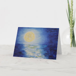 Moonrise over Lake Michigan II (Detail) Kaart