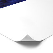 Moonrise Over Lake Michigan II Poster (Hoek)