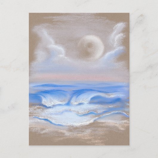 Moonrise over Myrtle Beach Briefkaart (Voorkant)
