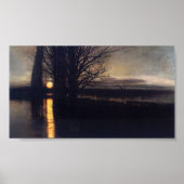 Moonrise – Stanisław Masłowski 1884 – Moon Poster (Voorkant)
