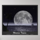 Moonrise Tropica Poster (Voorkant)