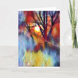 Moonrise van Ostara Feestdagen Kaart