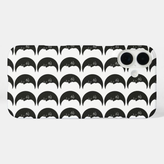 Moons Case-Mate iPhone Case (Achterkant (horizontaal))