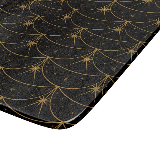 Moons en sterren Glazen snijvlak Snijplank (Hoek)