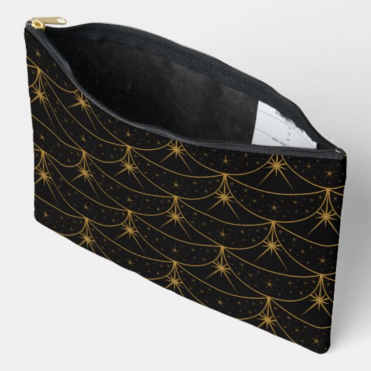 Moons en Sterren Grote Pouch Etui (Open)