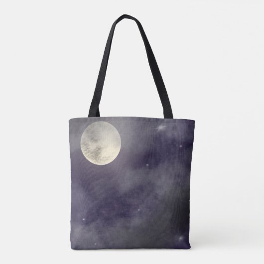 Moon's Glow Tote Bag (Achterkant)