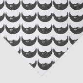 Moons Tissuepapier (Detail)