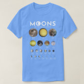 Moons van het zonnestelsel 3 t-shirt (Design voorkant)