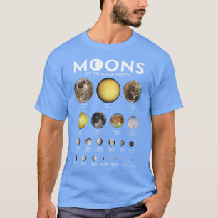 Moons van het zonnestelsel 3 t-shirt