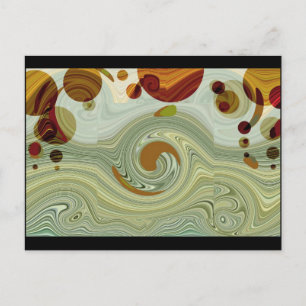 MOONS VAN Neptune - Abstract Briefkaart