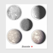 Moons van Uranus Sticker Sheet (Vel)