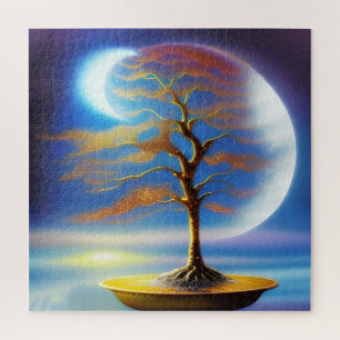 Moonscape bonsai legpuzzel