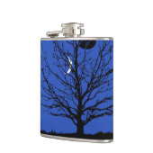 Moonscape in Cobalt Blue en Black Heupfles (Links)