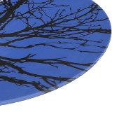 Moonscape in Cobalt Blue en Black Snijplank (Hoek)
