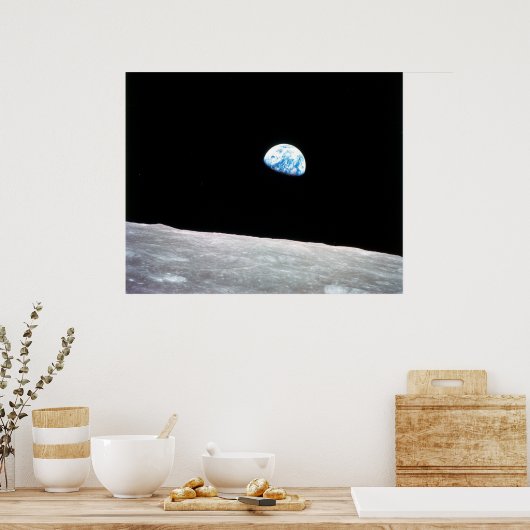 Moonscape Poster (Keuken)