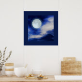 Moonscape print (Keuken)