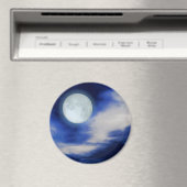 Moonscape print magneet (Insitu (Vaatwasser))