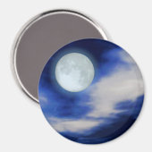 Moonscape print magneet (Voorkant / Achterkant)
