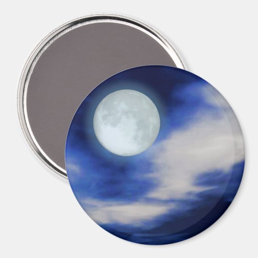 Moonscape print magneet (Voorkant / Achterkant)