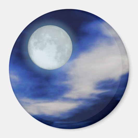 Moonscape print magneet (Voorkant)