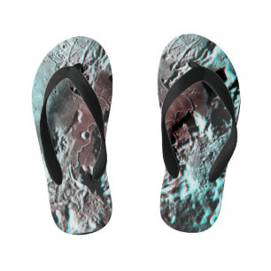 Moonscape Space Photo Anaglyph Hadley Channel Kinder Teenslippers