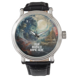 Moonscape Yin Yang Martial Arts polshorloge Horloge