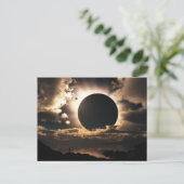 Moonschaduw-Briefkaart Briefkaart (Staand voorkant)