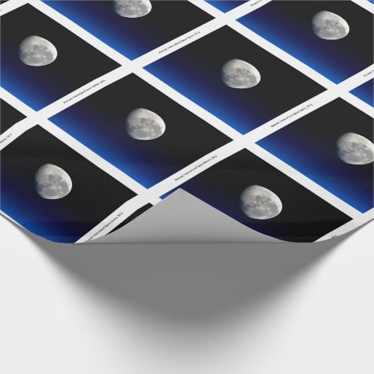 Moonset, International Space Station, 2016 Cadeaupapier (Hoek)