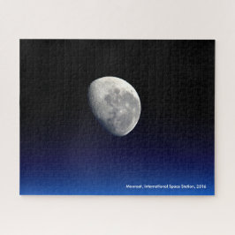 Moonset, International Space Station, 2016 Legpuzzel