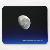 Moonset, International Space Station, 2016 Muismat (Voorkant)