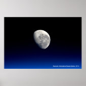 Moonset, International Space Station, 2016 Poster (Voorkant)