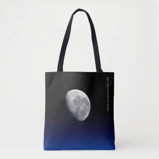 Moonset, International Space Station, 2016 Tote Bag (Voorkant)
