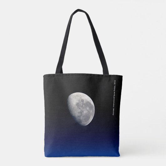 Moonset, International Space Station, 2016 Tote Bag (Achterkant)