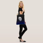 Moonset, International Space Station, 2016 Tote Bag (Op model)