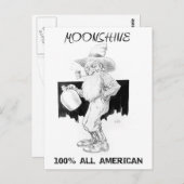 Moonshine - 100% allemaal Amerikaans! Briefkaart (Voorkant / Achterkant)