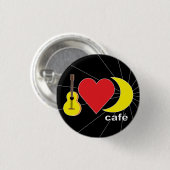 Moonshine Cafe Ronde Button 3,2 Cm (Voorkant /achterkant)