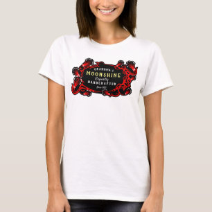 Moonshine, expert, handgemaakt grootmoeders grappi t-shirt