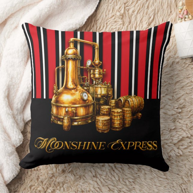 Moonshine Express Luxe Design Kussen! Kussen (Deken)