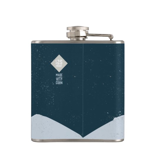 MoonShine Flask Heupfles (Achterkant)