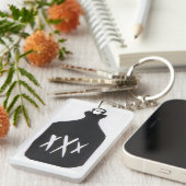 Moonshine Fles Sleutelhanger (Voorkant Rechts)