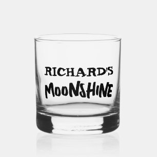 MOONSHINE GEPERSONALISEERDE WHISKY GLAZEN GLAS