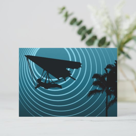 moonshine hang glijding kaart (Staand voorkant)