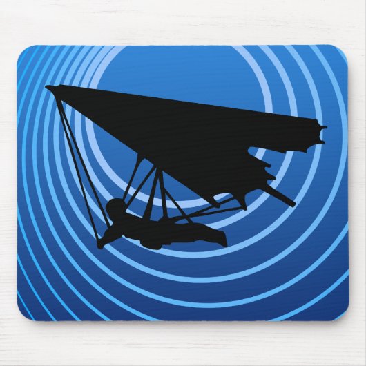 moonshine hang glijding muismat (Voorkant)