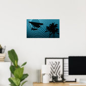 moonshine hang glijding poster (Thuiskantoor)