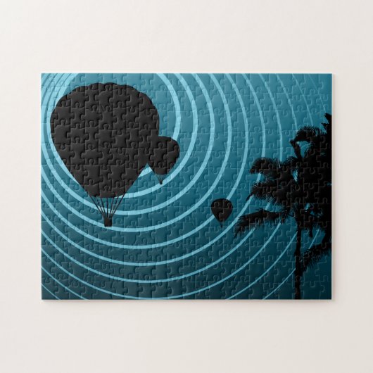 moonshine heteluchtballonnen legpuzzel (Horizontaal)